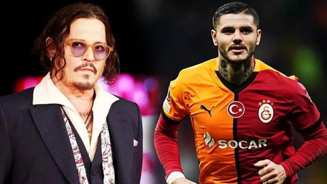 Mauro Icardi'den Johnny Deep'li gönderme!