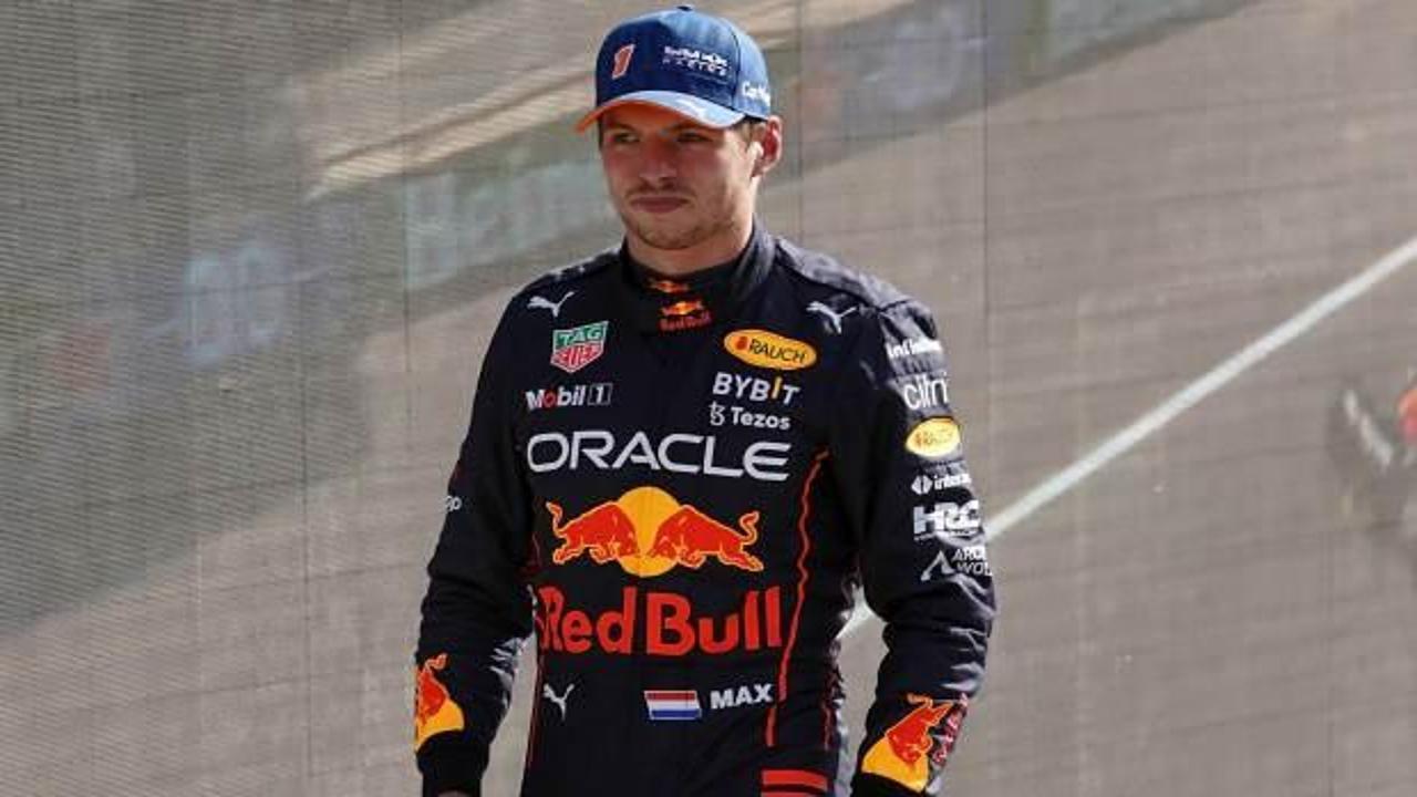 Max Verstappen'e 10 sıra ceza!