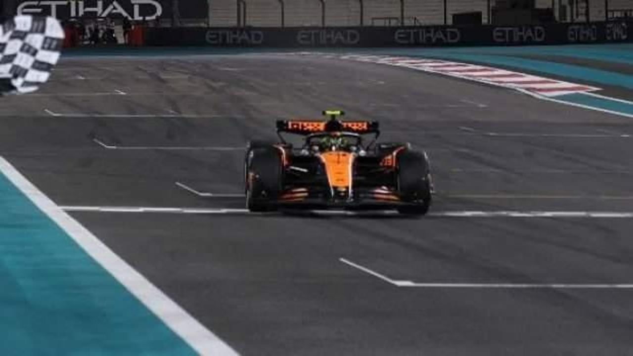 McLaren 26 yıl sonra Formula 1'de zirveye çıktı