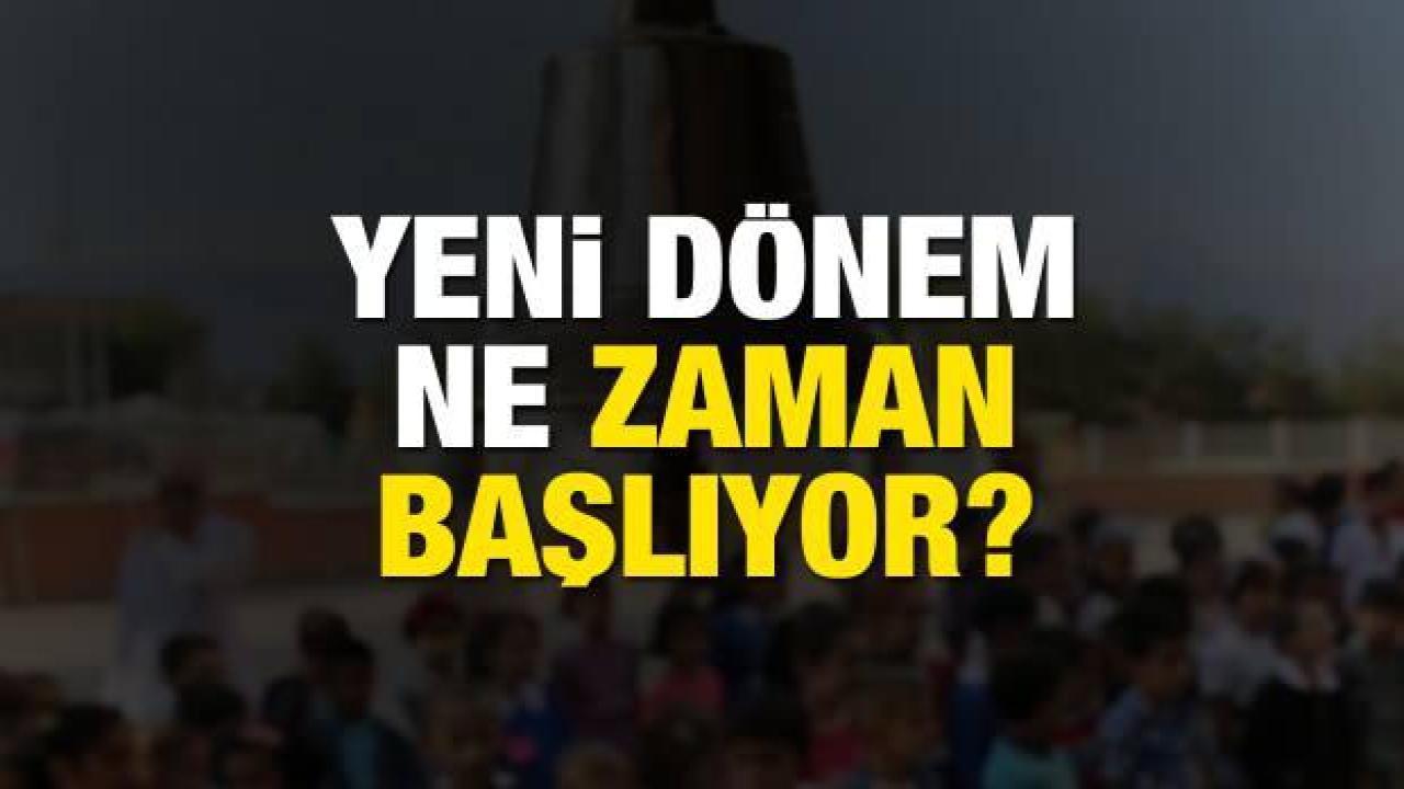 MEB 2022 çalışma takvimi belli oldu! Okullar ne zaman açılıp kapanacak? Yaz tatili tarihleri…