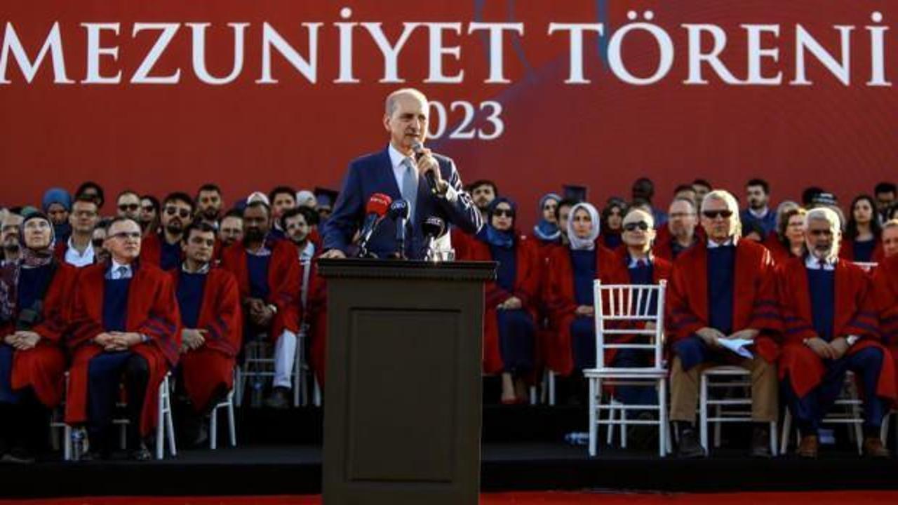 Meclis Başkanı Kurtulmuş: Dünyanın ihtiyacı olan irfanla donanmış bilgiye sahip olmak