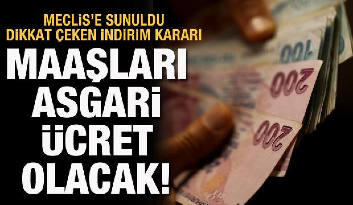 Meclis' sunuldu! Muhtar maaşları asgari ücret olacak