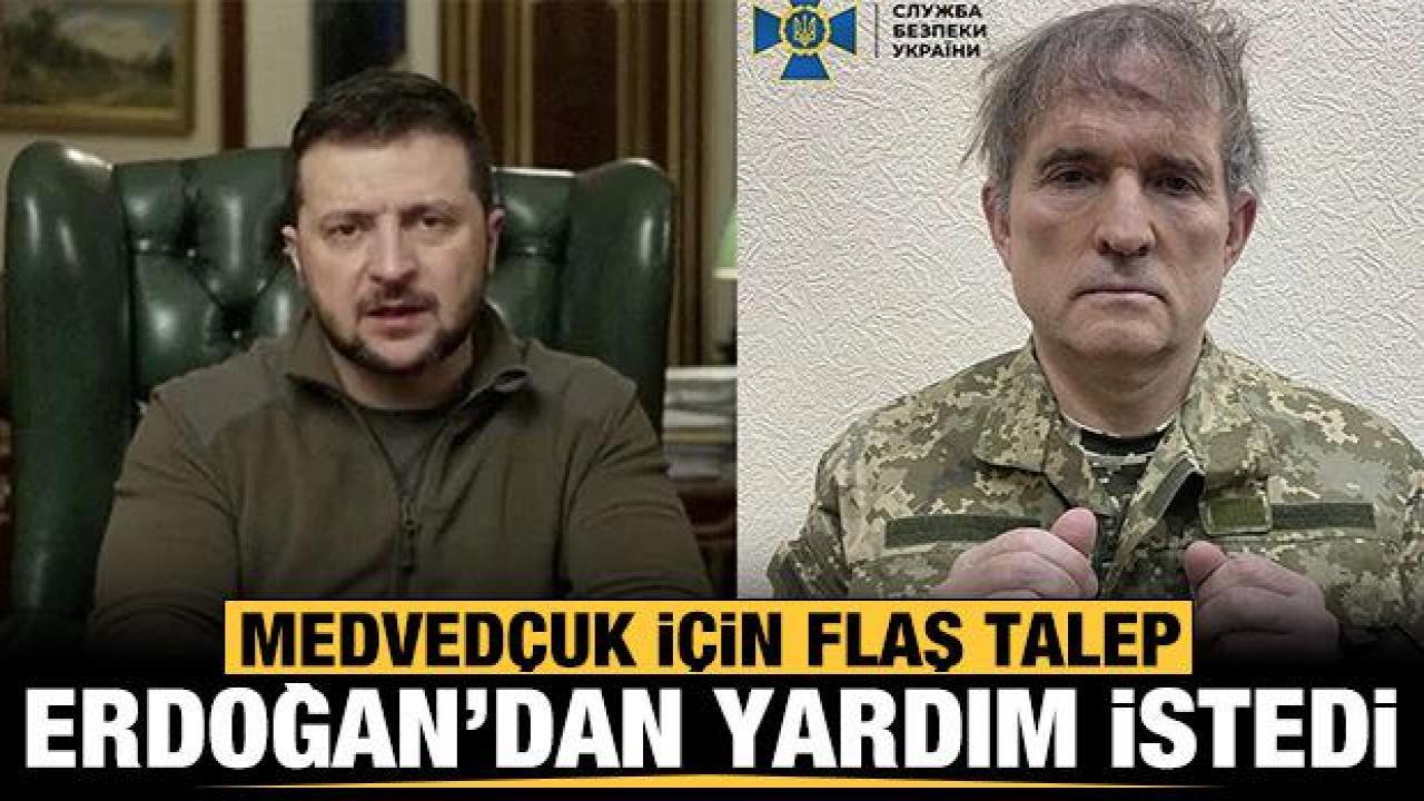 Medvedçuk'un eşi Cumhurbaşkanı Erdoğan'dan yardım istedi