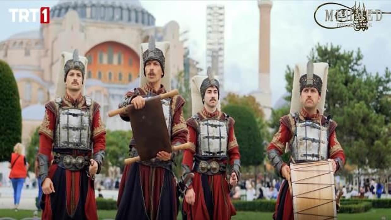 Mehmed Fetihler Sultanı tanıtım filmi çekimine yoğun ilgi! Herkes o görüntüleri konuşuyor