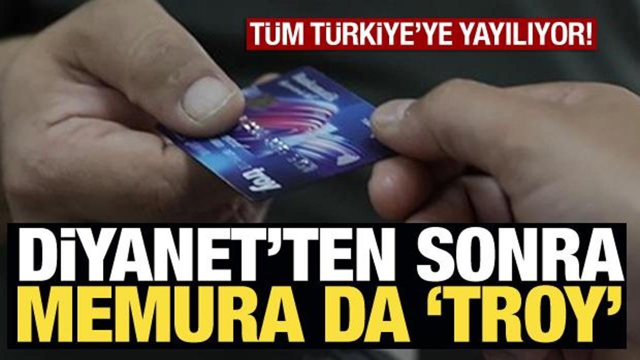 Memura da 'TROY Kart'! Destek çığ gibi büyüyor