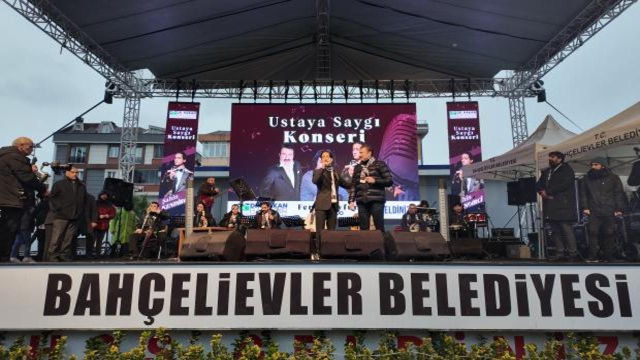 Merhum Ferdi Tayfur’un unutulmaz şarkıları Bahçelievler’de yankılandı