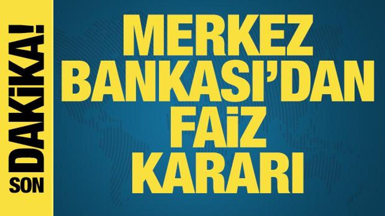 Merkez Bankası gecelik vadede borç verme faiz oranını yükseltti