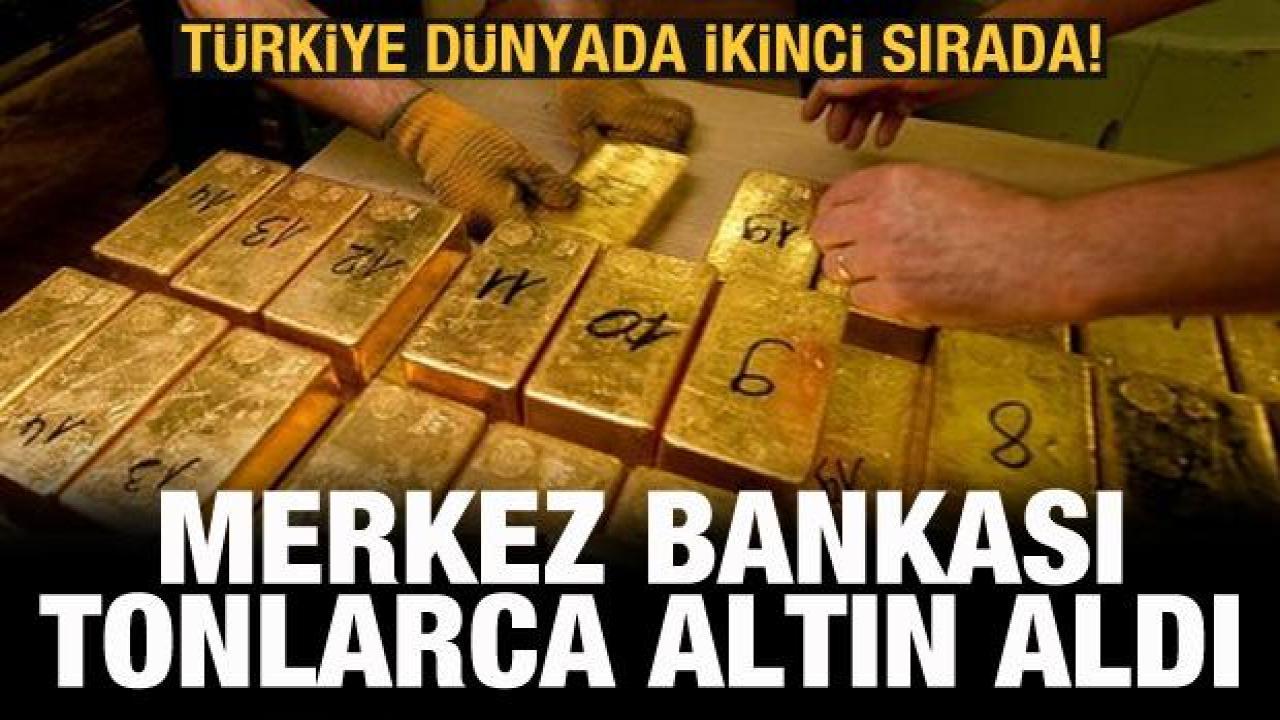 Merkez Bankası'ndan 22 tonluk altın alımı