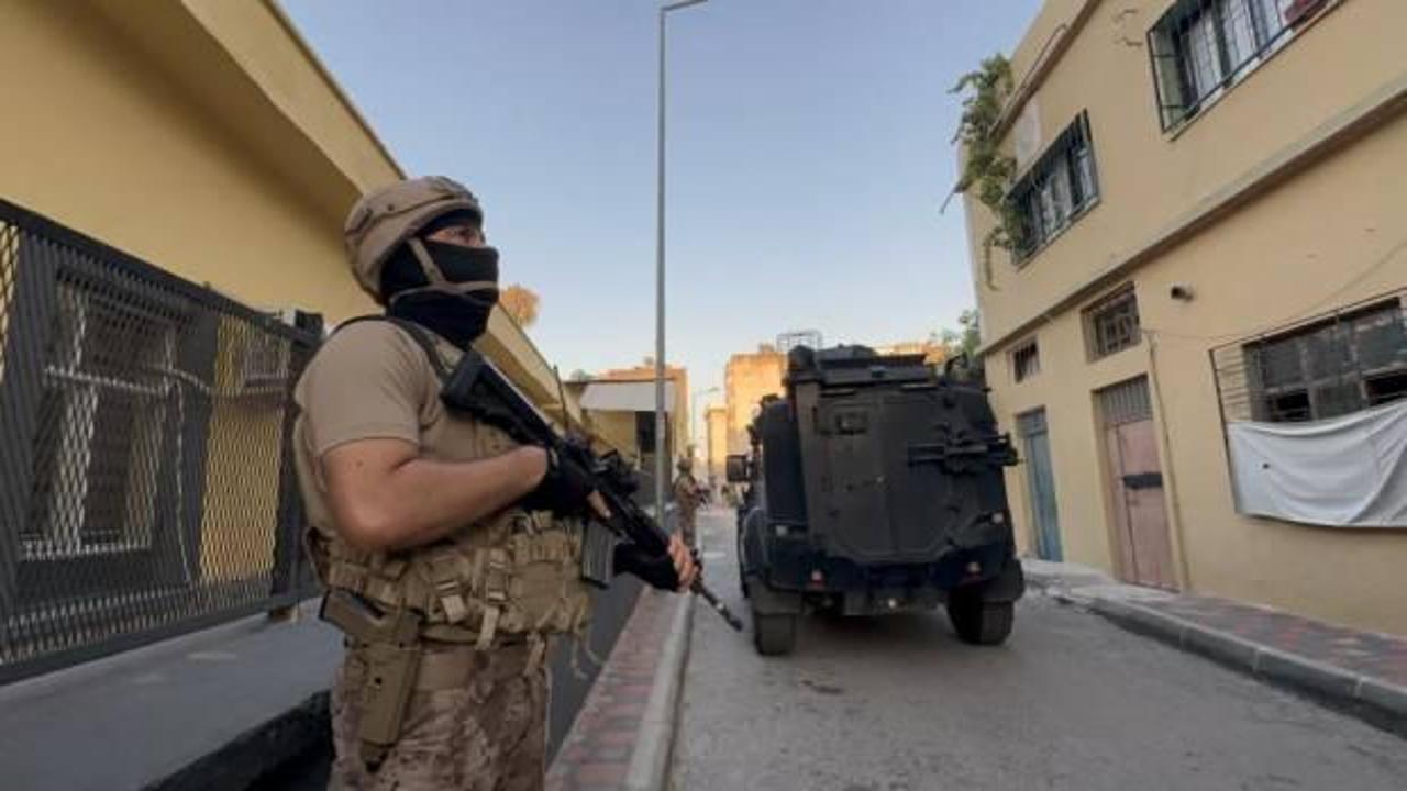 Mersin'de DEAŞ'a şafak baskını