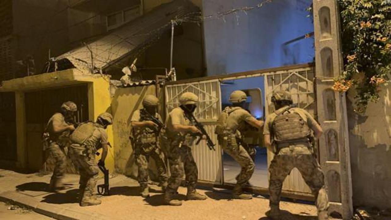 Mersin'de PKK/KCK'ya gece operasyonu: 14 gözaltı
