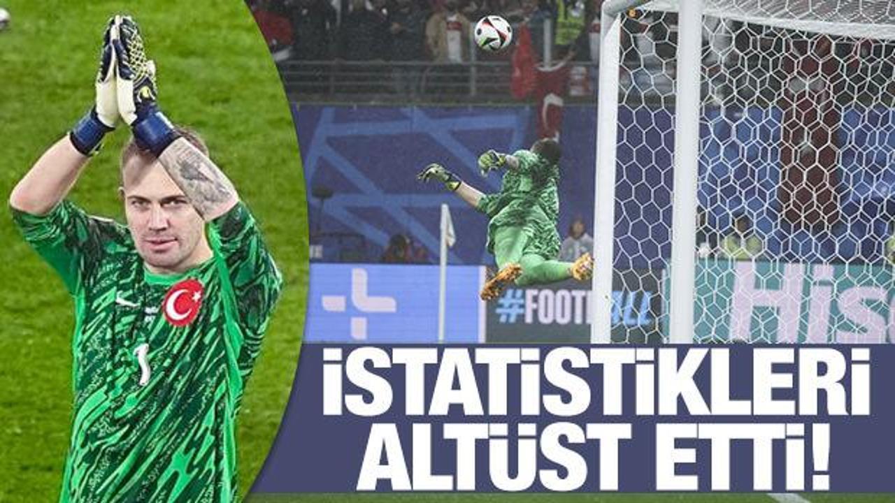 Mert'in kurtarışı istatistikleri de altüst etti