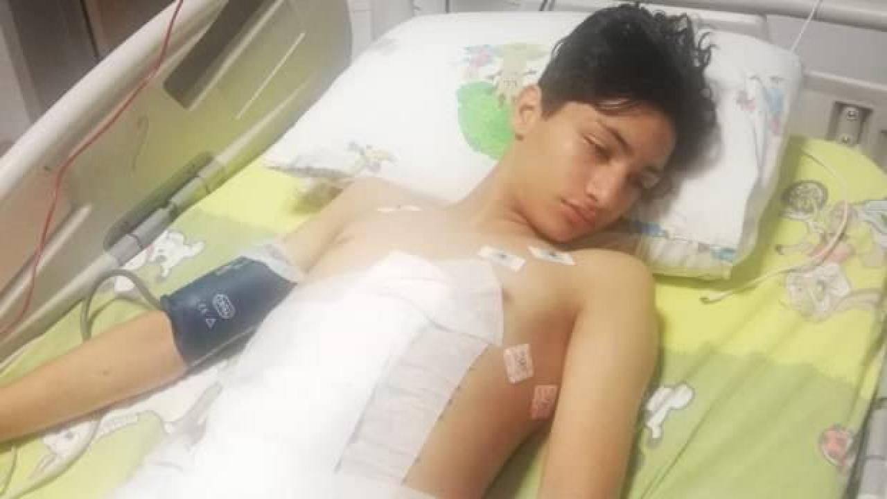 Metehan köpeklerden kaçarken düştü, dalağı parçalandı