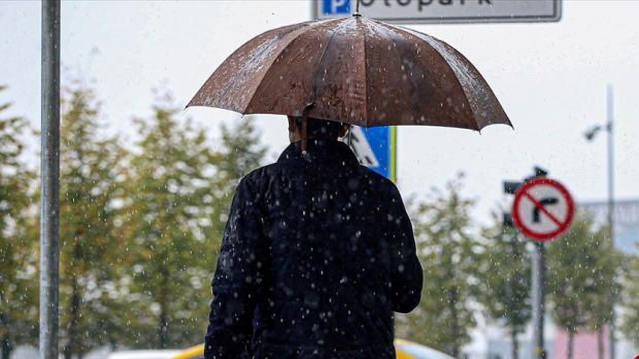 Meteoroloji, 2 il için kuvvetli yağış uyarısında bulundu