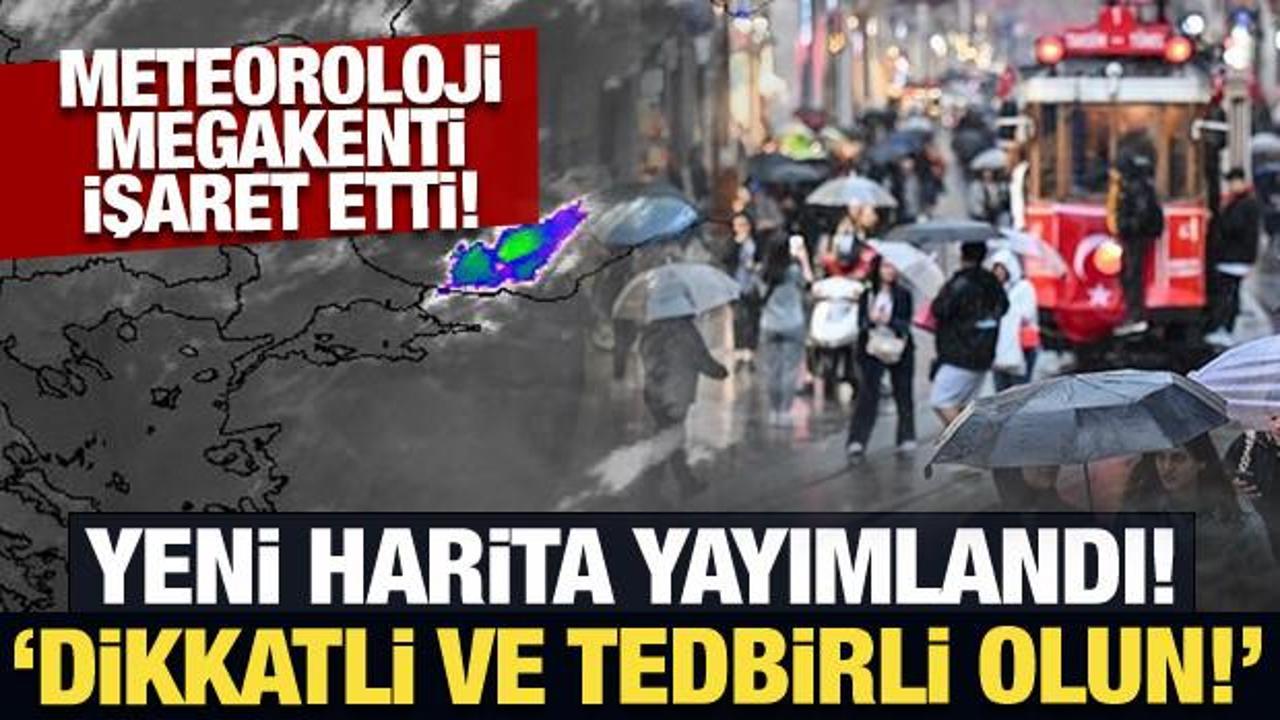 Meteoroloji İstanbul'u işaret etti: Uyarılar peş peşe geldi!