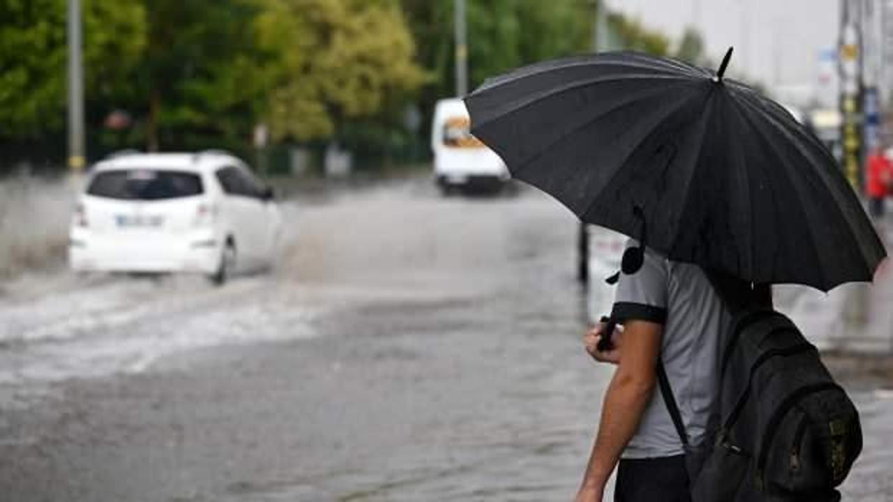 Meteoroloji'den 10 kente 'kuvvetli yağış' uyarısı!