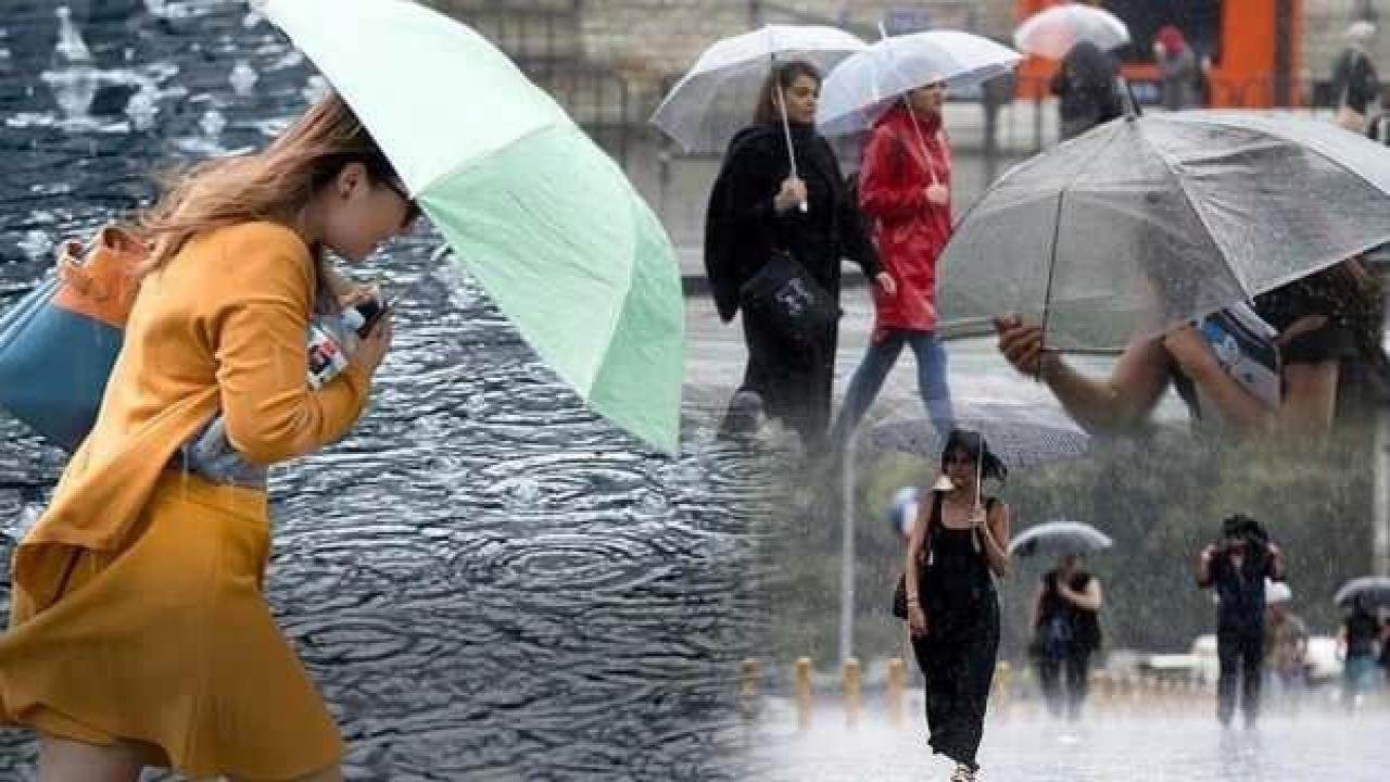 Meteoroloji'den 3 bölge için sağanak yağış uyarısı