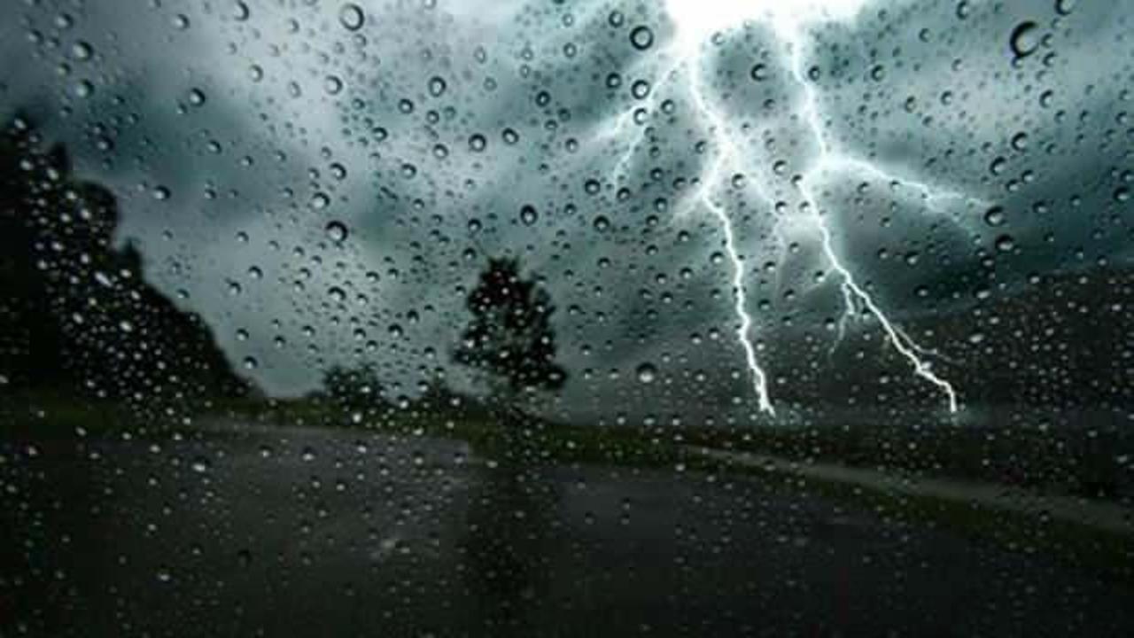 Meteoroloji'den 3 il için gök gürültülü sağanak uyarısı!