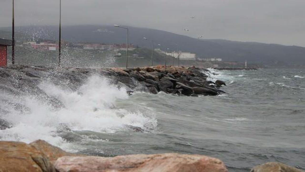 Meteoroloji'den Marmara Denizi için fırtına uyarısı