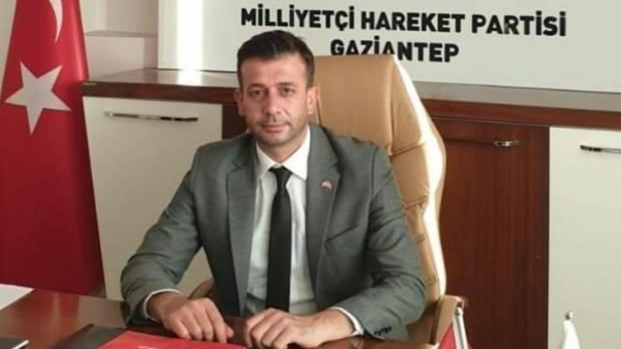 MHP Gaziantep İl Başkanı Cahit Çıkmaz görevinden istifa ettiğini açıkladı