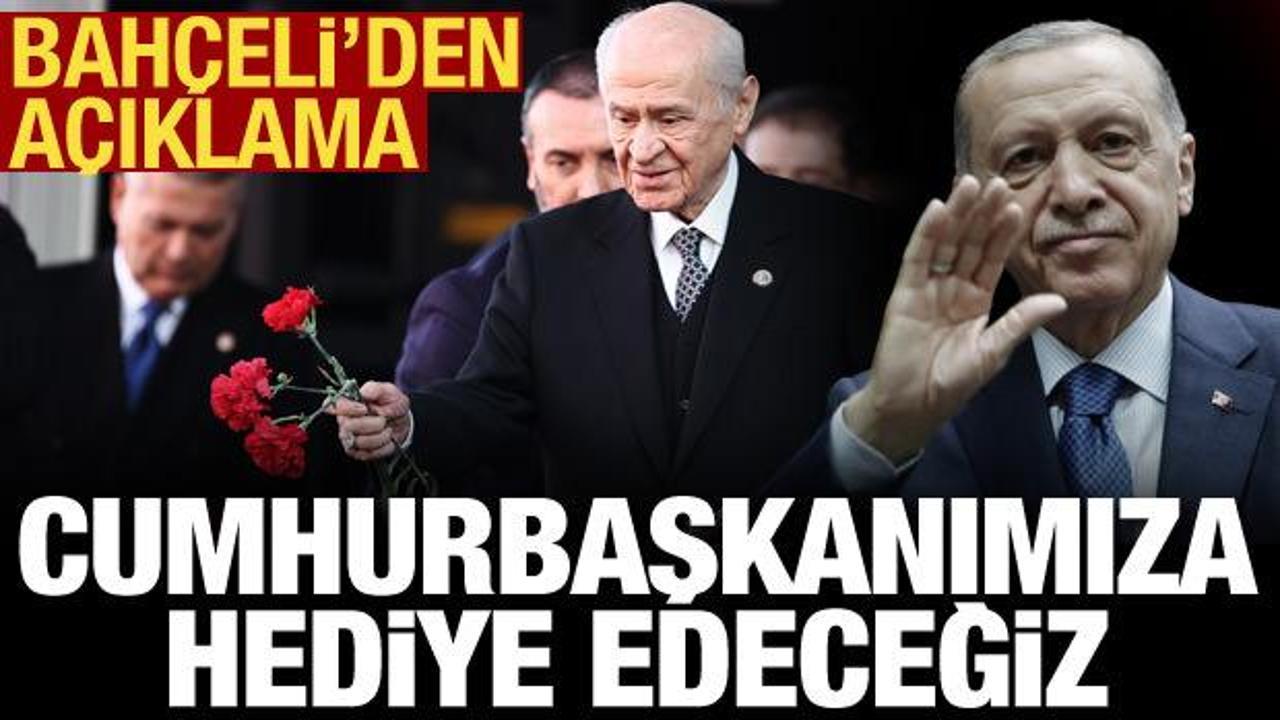 MHP ilk mitingini Mersin'de yaptı: Bahçeli'den son dakika açıklamaları