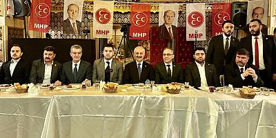 MHP Kartal Cumhur İttifakı adayı Hüseyin Karakaya’ı misafir etti