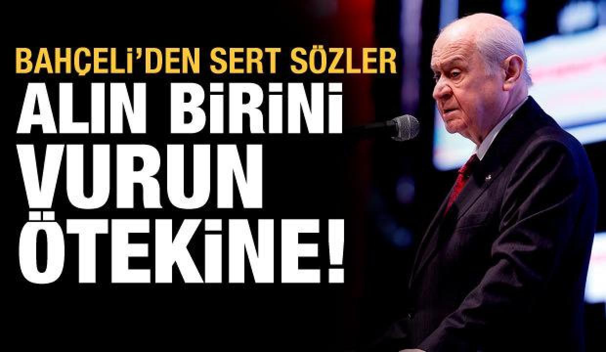MHP Lideri Bahçeli'den CHP'ye tepki: HDP ile hiçbir farkı kalmadı