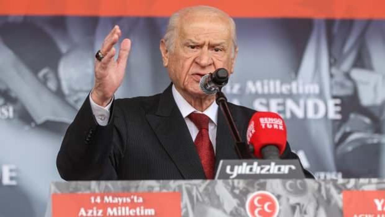 MHP lideri Bahçeli'yi hedef aldılar! Gerçek ortaya çıktı