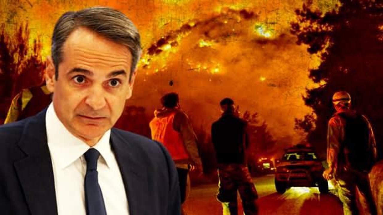 Miçotakis'ten yangın felaketiyle ilgili çirkin ima