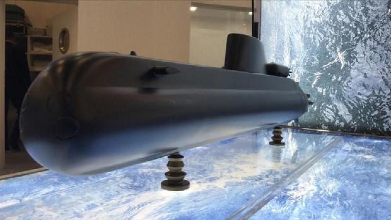 Milli denizaltı STM500 Avrupa'da vitrine çıktı