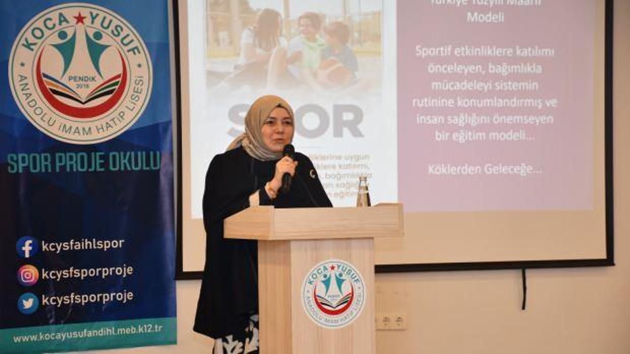 Milli Eğitim Bakan Yardımcısı Ökten'den Spor Proje Okulu'na ziyaret
