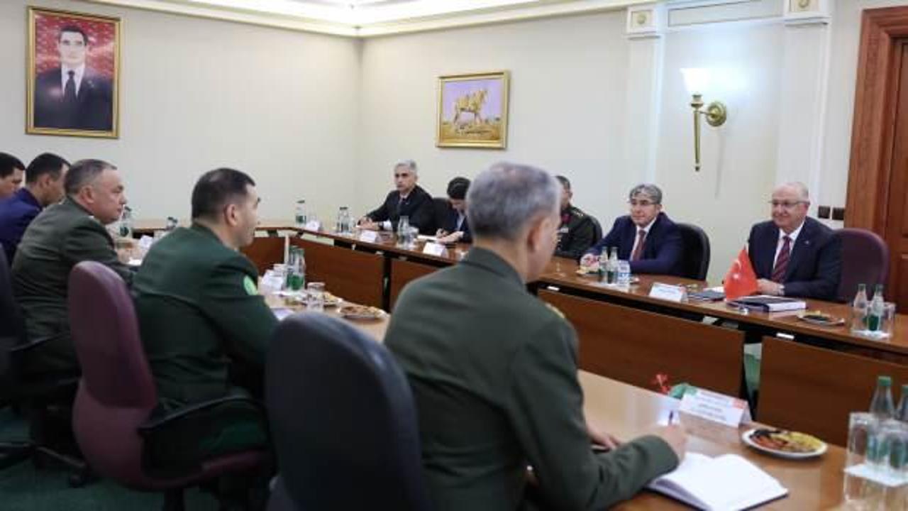 Milli Savunma Bakanı Yaşar Güler Türkmenistan'da