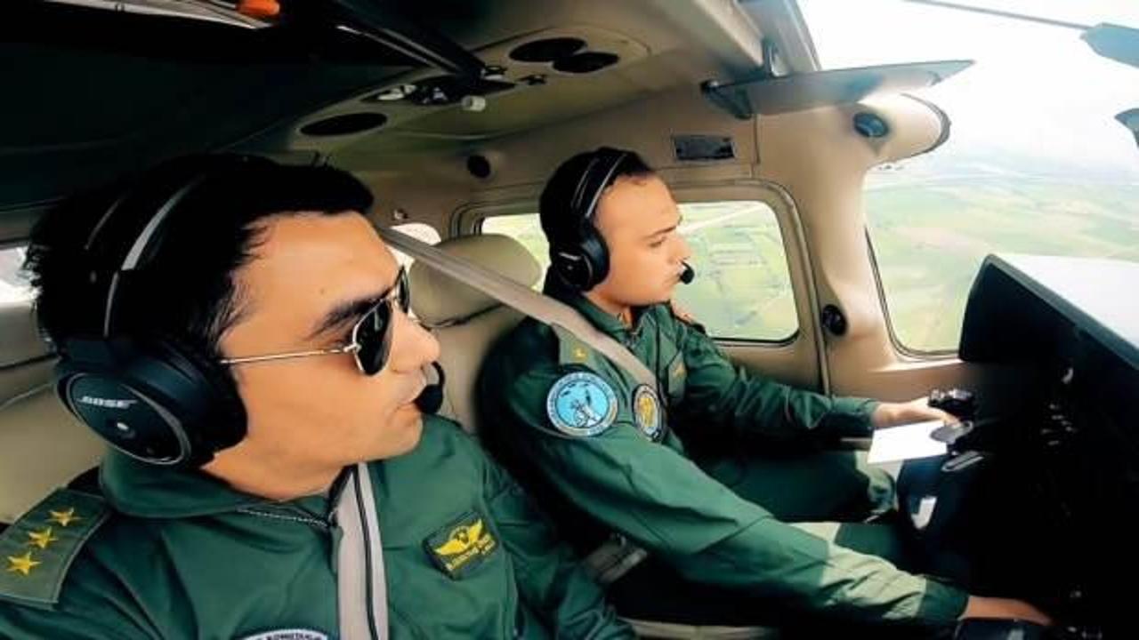 Milli Savunma Bakanlığı pilot eğitim görüntülerini paylaştı