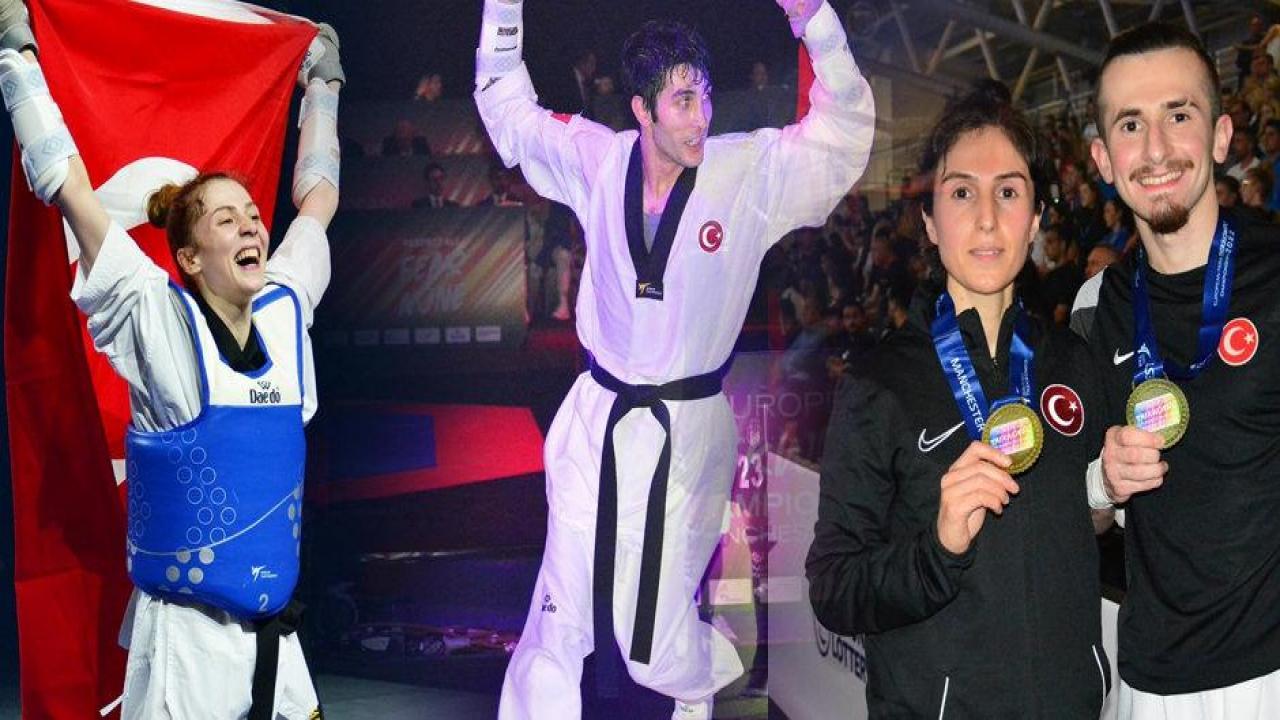 Milli sporculardan 5'i altın toplam 7 madalya!