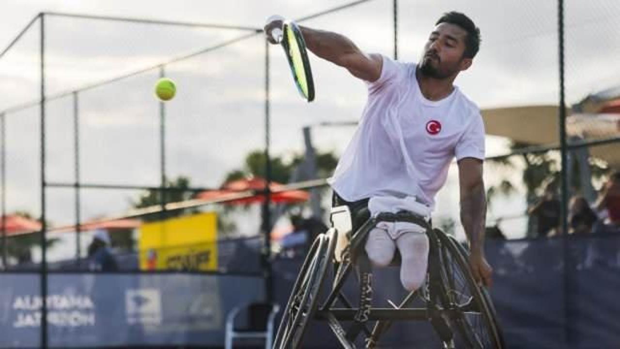 Milli tenisçi Ahmet Kaplan kariyer rekoru kırdı