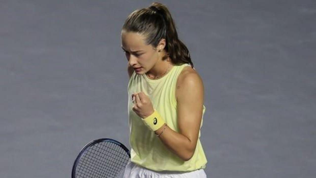 Milli tenisçi Zeynep Sönmez, İspanya'da finale yükseldi