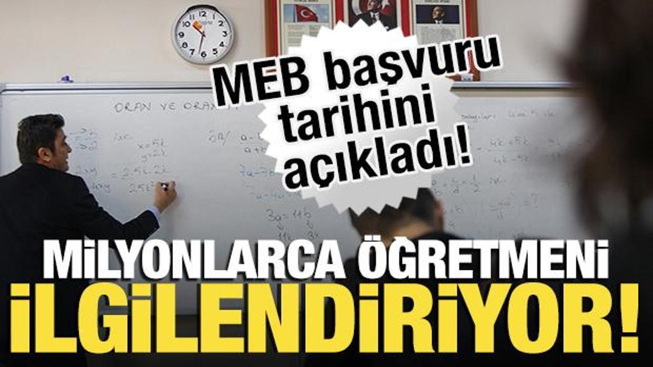 Milyonlarca öğretmeni ilgilendiriyor! Öğretmenlerin yer değiştirme duyurusu yayımlandı
