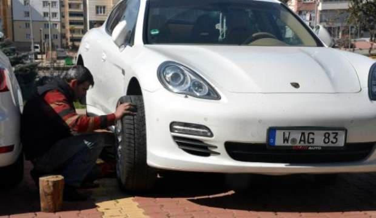 Milyonluk otomobilini görünce şoka uğradı