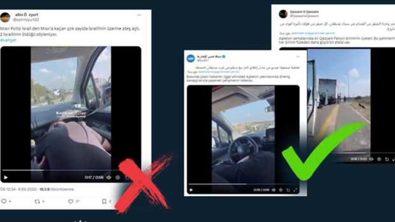 'Mısır polisi İsrail'den Mısır'a kaçan İsraillilerin üzerine ateş açtı' iddiası yalanlandı