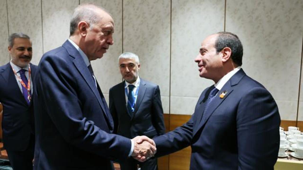 Mısır'dan Erdoğan-Sisi görüşmesine dair açıklama