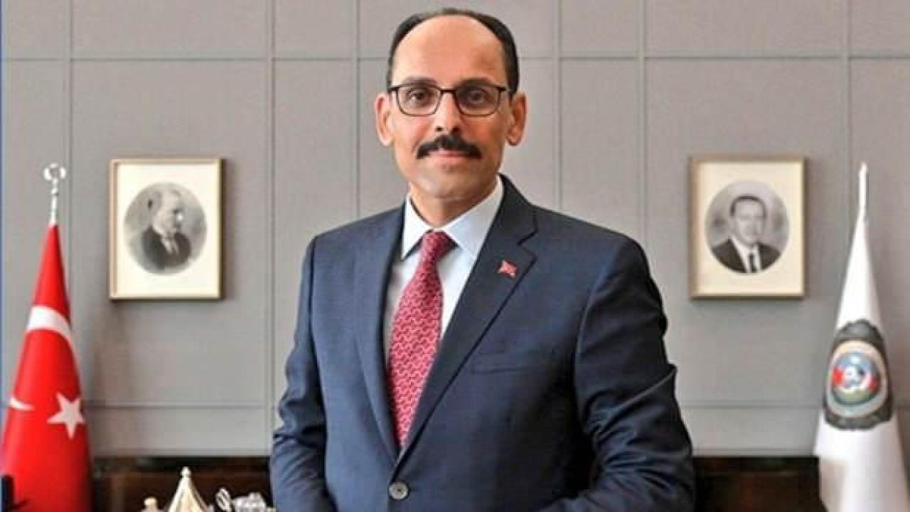 MİT Başkanı İbrahim Kalın'ın makam odasından ilk fotoğraf