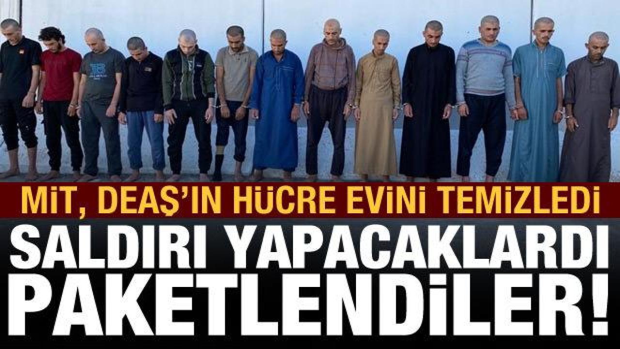 MİT'ten DEAŞ'lı teröristlere operasyon: 1'i öldürüldü, 18'i yakalandı