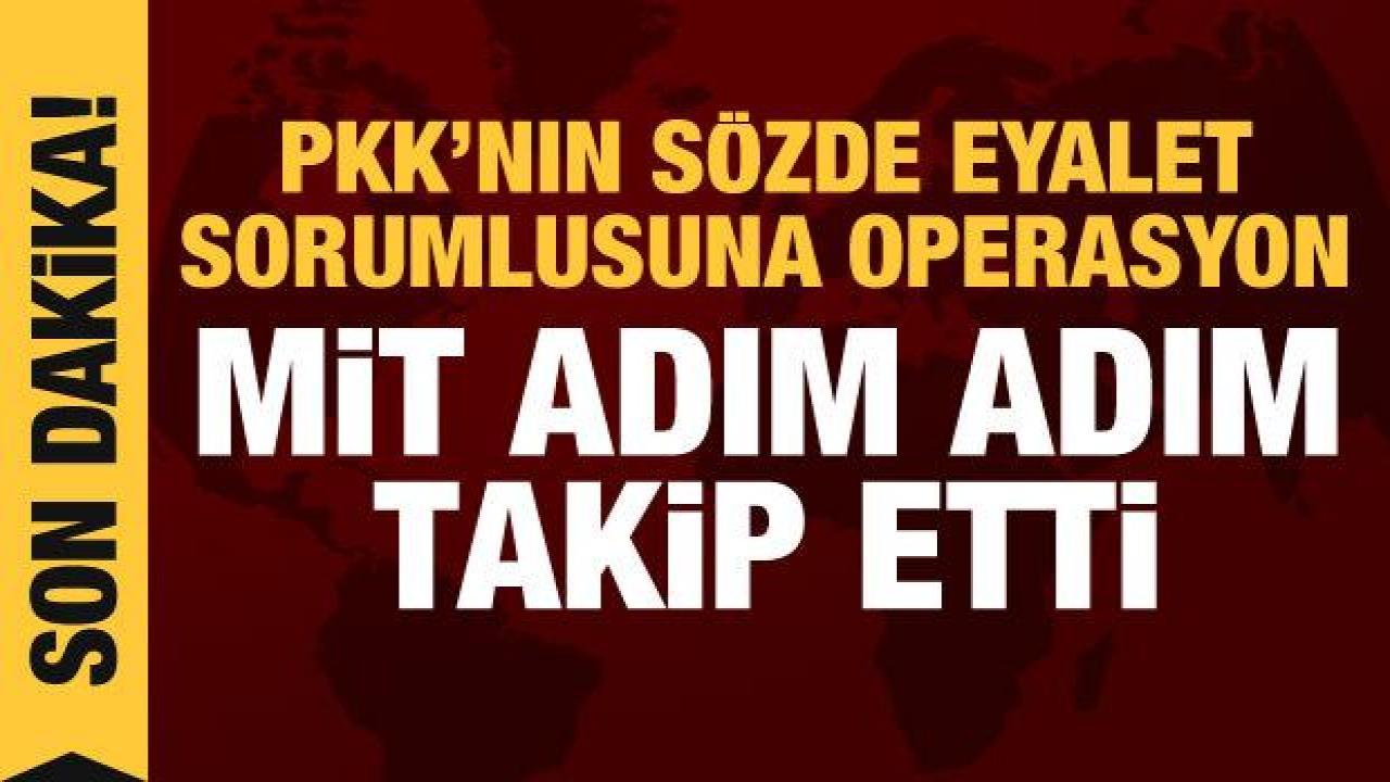 MİT'ten nokta operasyon: Sözde eyalet sorumlusu etkisiz hale getirildi
