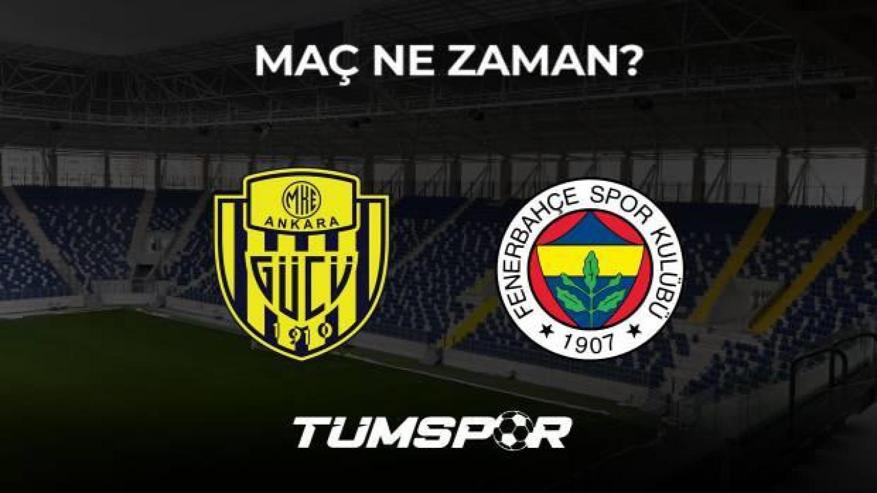 MKE Ankaragücü Fenerbahçe maçı ne zaman, saat kaçta ve hangi kanalda?