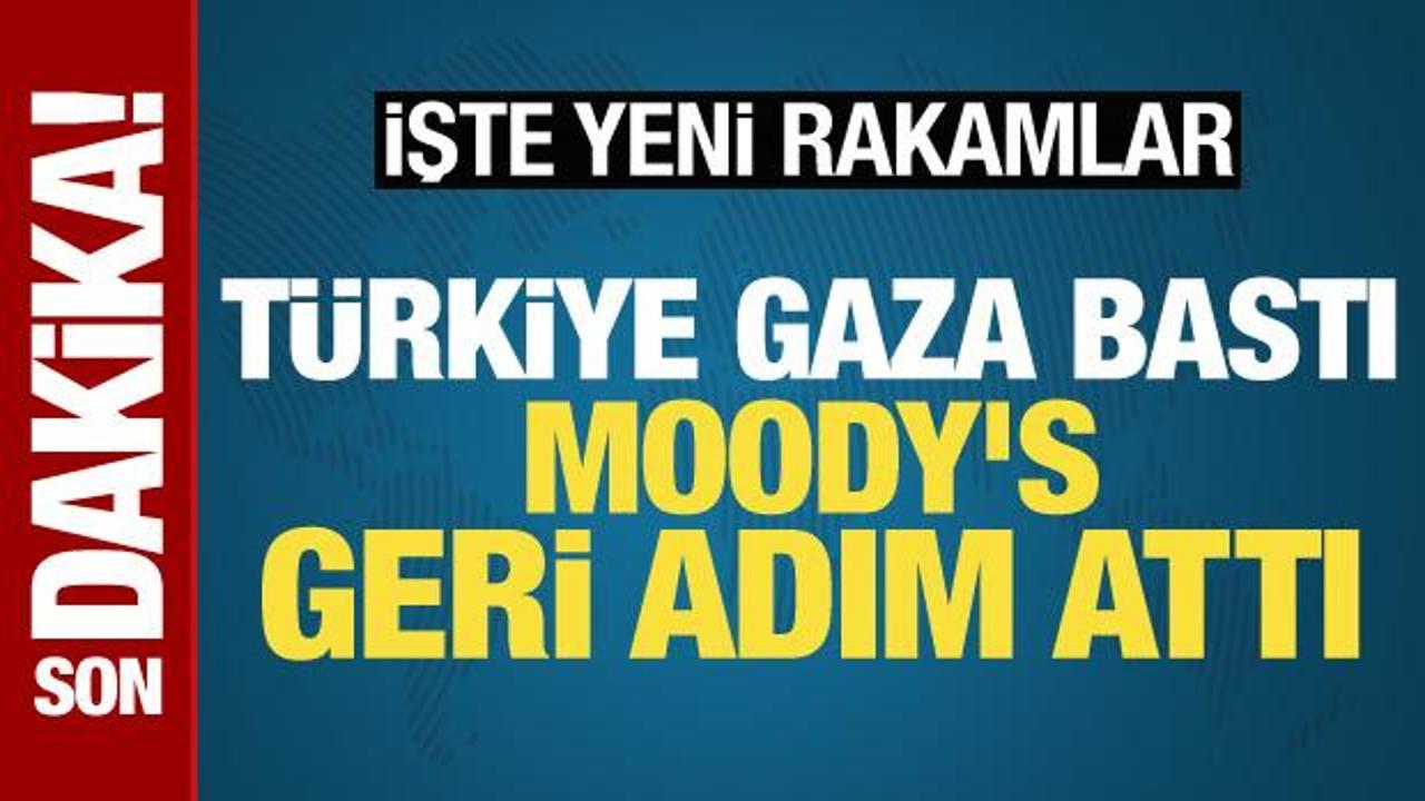 Moody's Türkiye için büyüme tahminini yükseltti