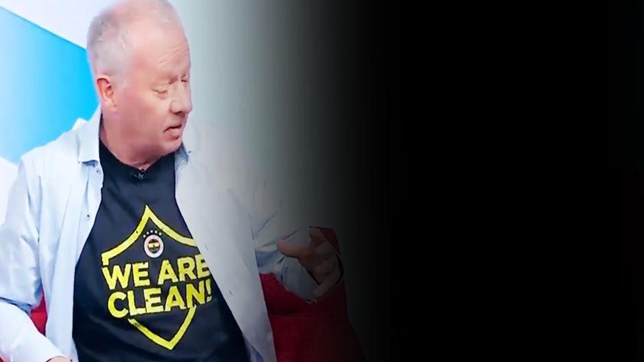 Mourinho, İngiltere'de gündem oldu! Ünlü isim yayına F.Bahçe tişörtüyle çıktı