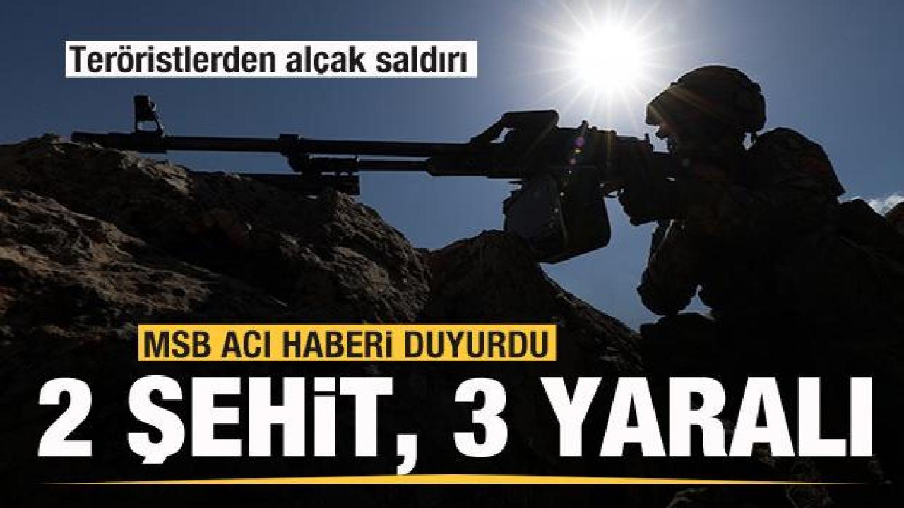 MSB acı haberi duyurdu: Pençe-Kilit bölgesinde 2 şehit, 3 yaralı