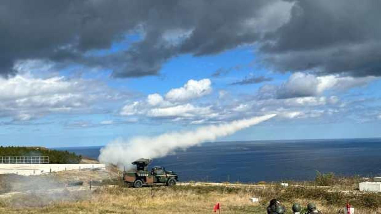 MSB duyurdu: Hava Kuvvetleri'nden Sinop'ta eğitim atışı!
