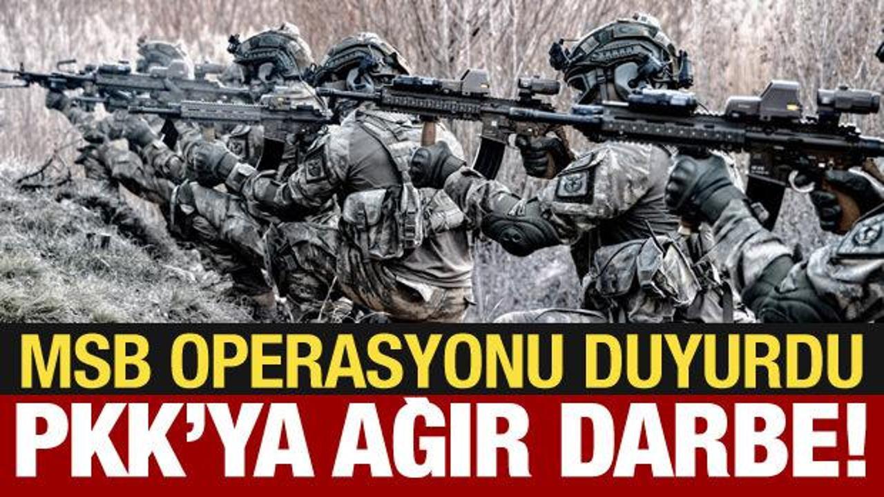 MSB: Fırat Kalkanı bölgesinde 12 terörist etkisiz hale getirildi