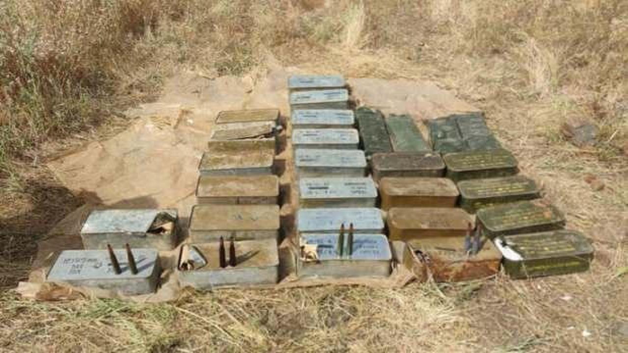 MSB: Irak'ın kuzeyinde PKK'ya ait mühimmat ele geçirildi