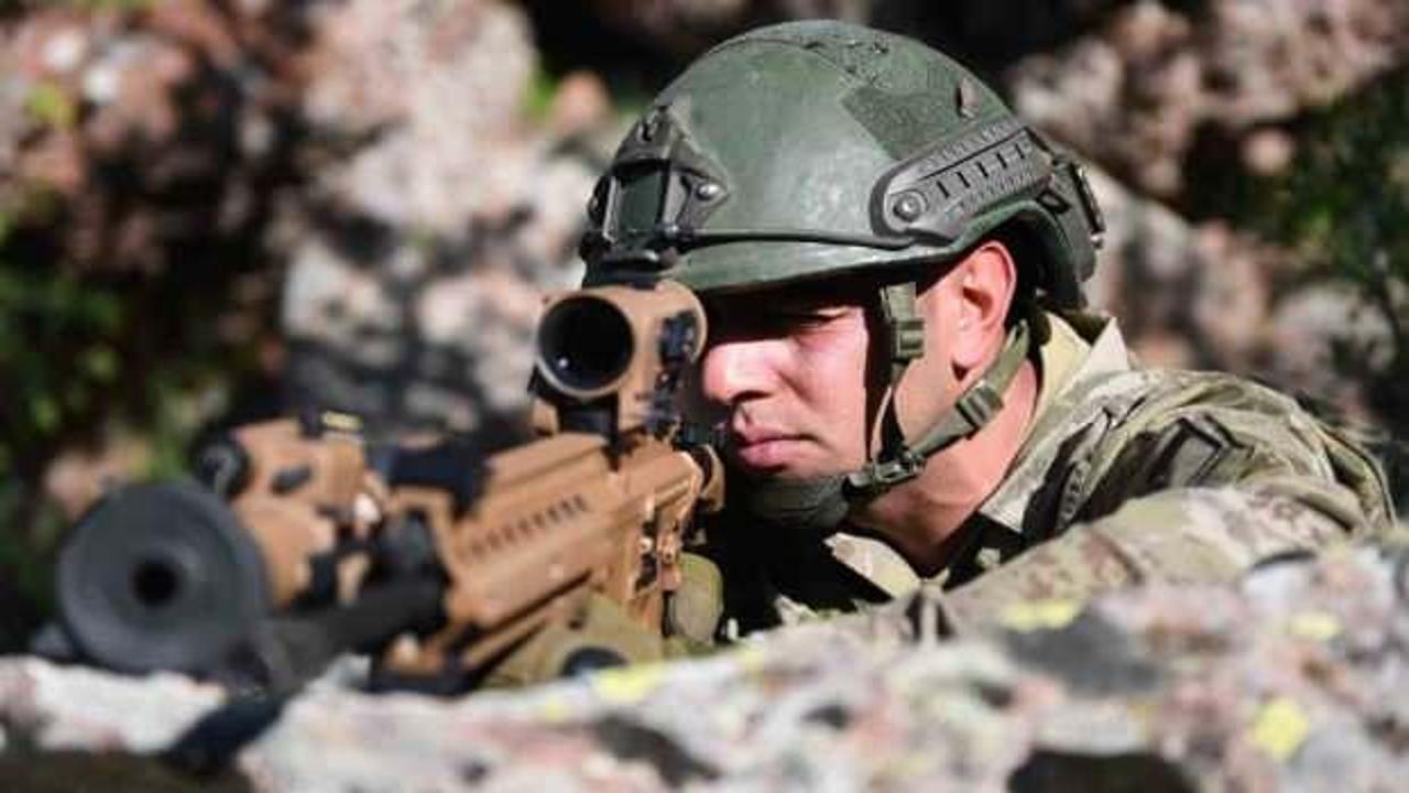 MSB: Zap'ta 3 PKK'lı terörist etkisiz!
